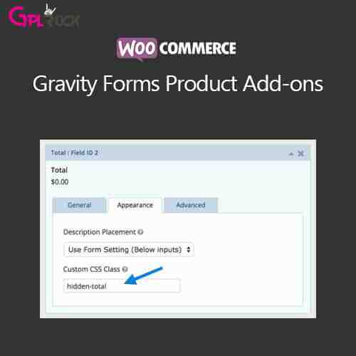 WooCommerce Gravity Forms Product Addons