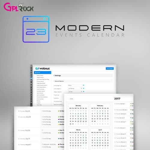 Modern Events Calendar