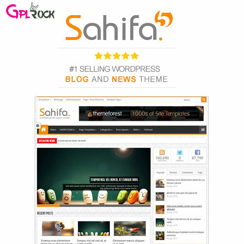 Sahifa – Responsive WordPress News / Magazine / Blog Theme