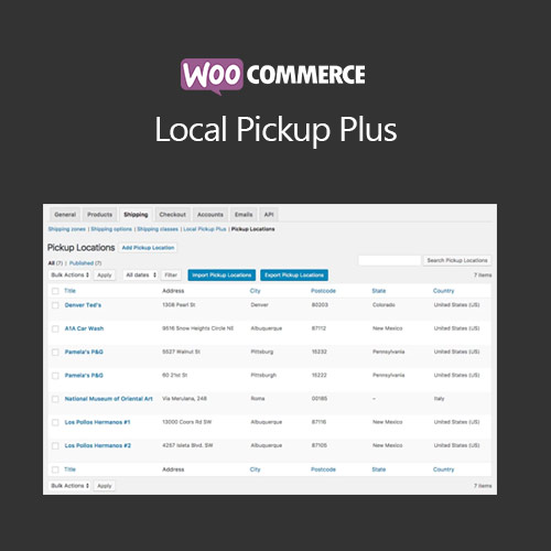 WooCommerce Local Pickup Plus