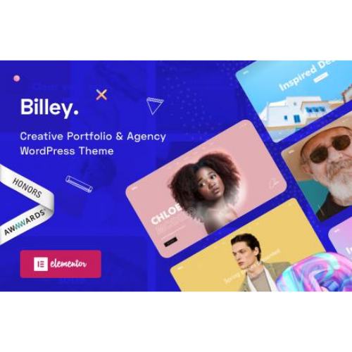 Billey - Creative Portfolio & Agency WordPress Theme