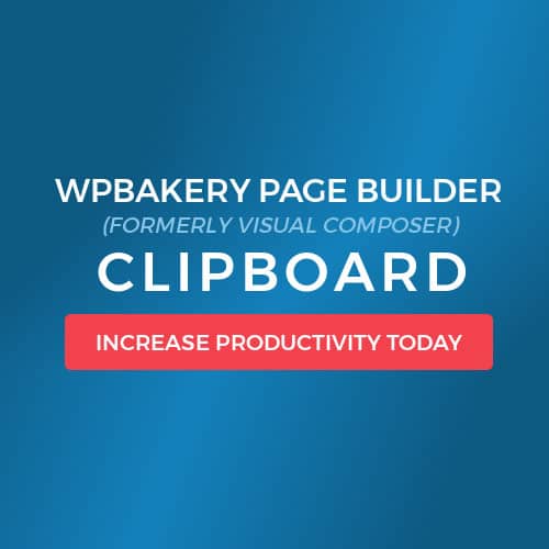 WPBakery Page Builder (Visual Composer) Clipboard