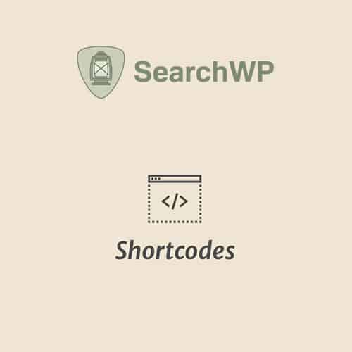 SearchWP Shortcodes