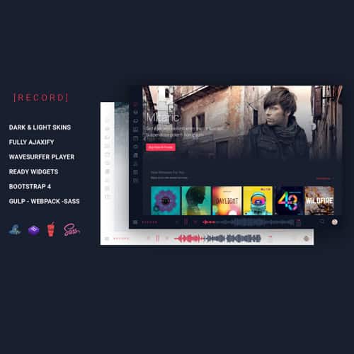 Rekord – Ajaxify Music – Events – Podcasts Multipurpose WordPress Theme