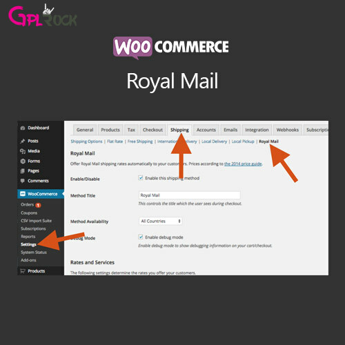 WooCommerce Royal Mail