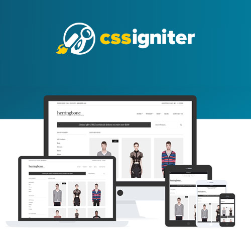 CSS Igniter Herringbone Woocommerce Theme