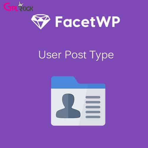 FacetWP – User Post Type