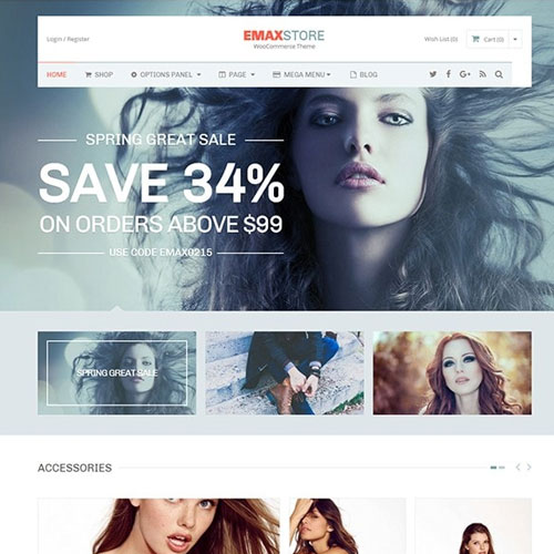 MyThemeShop Emaxstore WordPress Theme