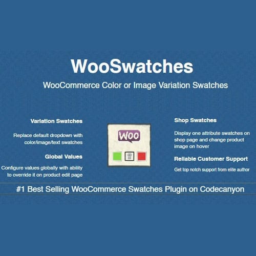 WooSwatches – Woocommerce Color or Image Variation Swatches