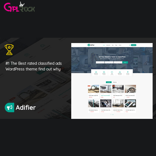 Adifier – Classified Ads WordPress Theme