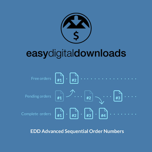 Easy Digital Downloads Advanced Sequential Order Numbers