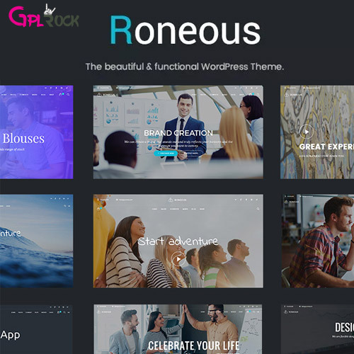 Roneous – Creative Multi-Purpose WordPress Theme