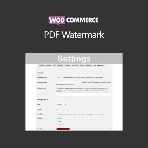 WooCommerce PDF Watermark