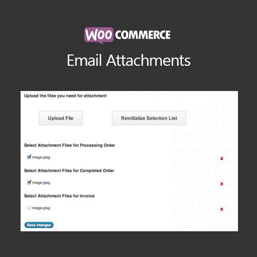 WooCommerce Email Attachments