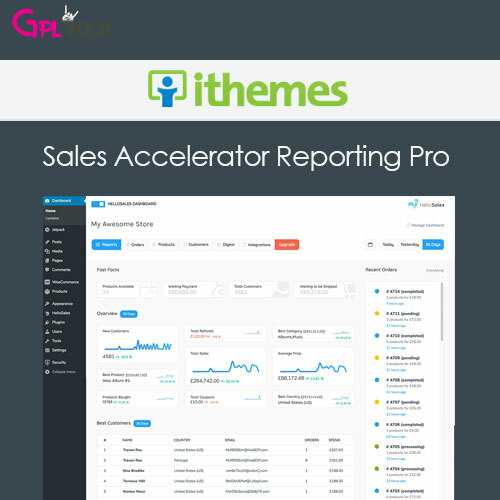 iThemes Sales Accelerator Reporting Pro