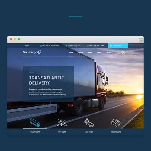 Transcargo - Transportation WordPress Theme for Logistics