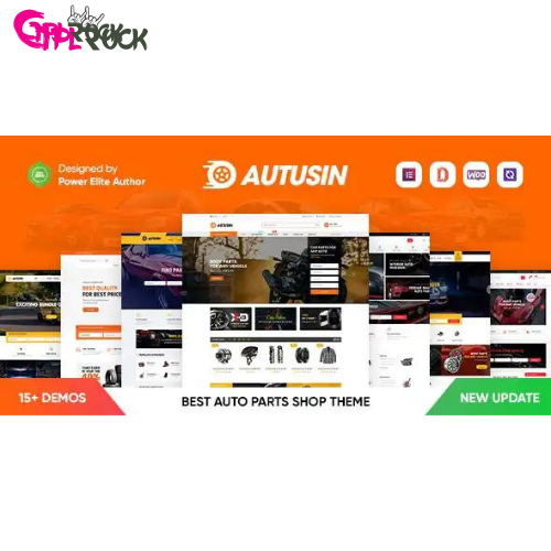 Autusin - Auto Parts & Car Accessories Shop Elementor WooCommerce WordPress Theme