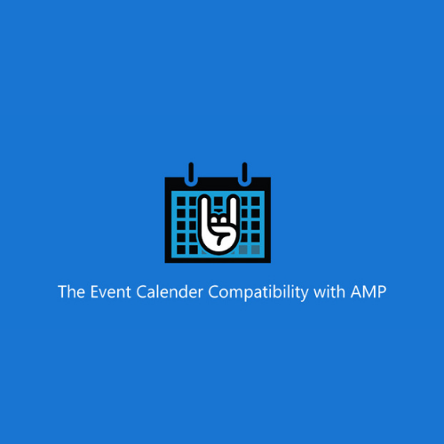 The Event Calender for AMP