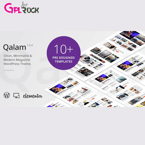 Qalam – NewsPaper and Magazine WordPress Theme