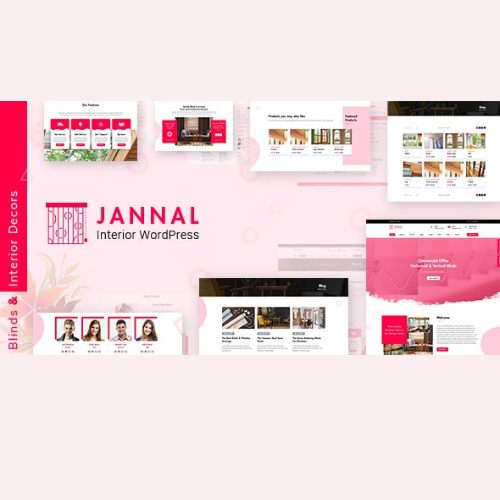 Jannal - Windows Curtains & Doors Service WordPress Theme