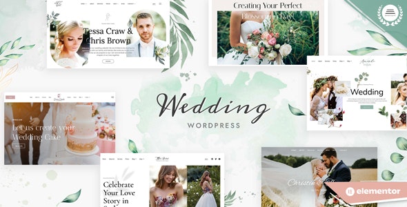 Wedding Industry - Wedding Multipurpose Couple WP Theme