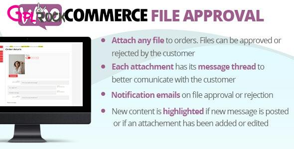 WooCommerce File Approval