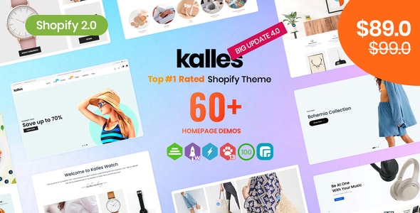 Kalles - Clean, Versatile, Responsive Shopify Theme