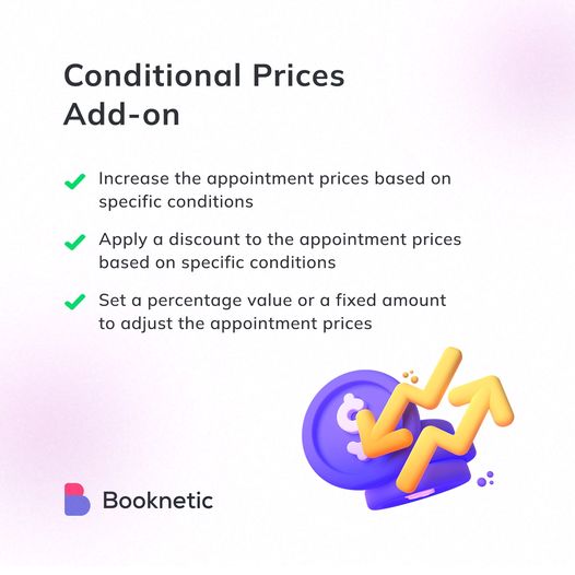 Booknetic - Conditional Prices Addon