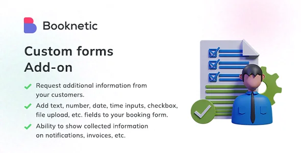 Booknetic - Custom Forms Addon