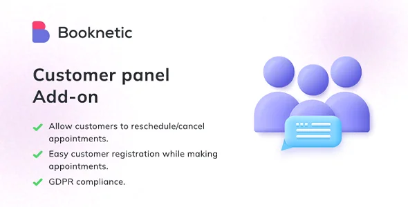 Booknetic - Customer Panel Addon