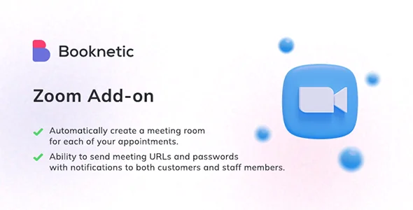 Booknetic - Zoom Integration Addon