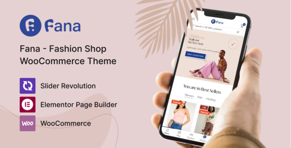 Fana - Fashion Shop WordPress Theme